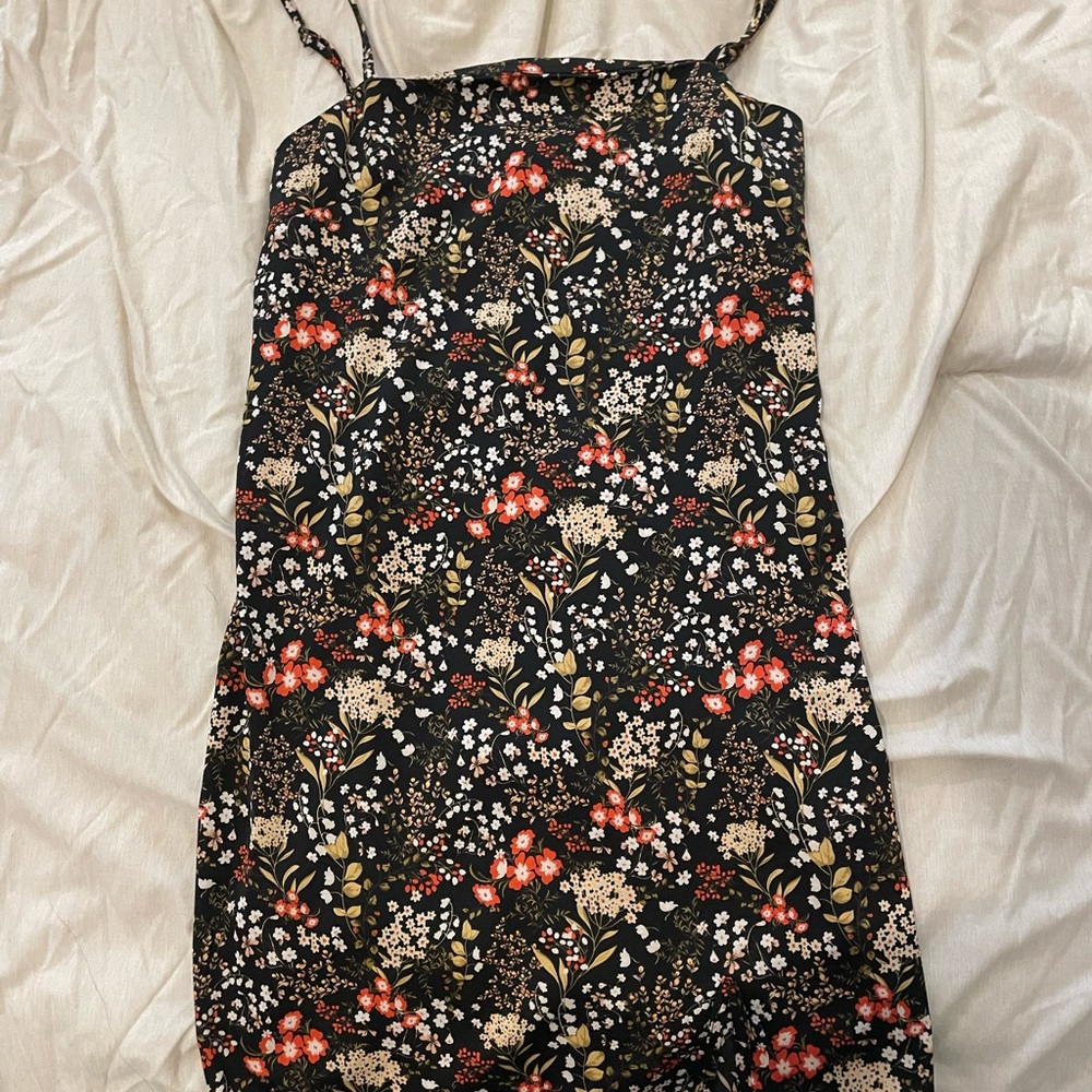 Silk Floral Forever 21 Mini Dress